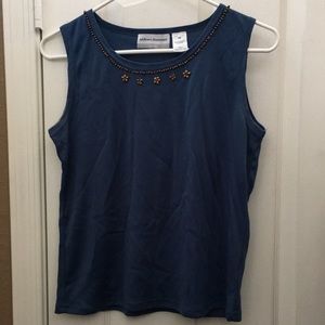 Alfred dunner tank top petite medium